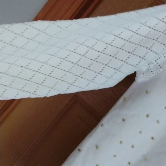 Storybook Knits Summer Shells Cardigan Plus EARRINGS - Picture 3 of 9